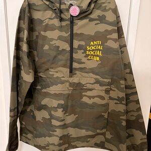 Anti Social Social Club Kids Camo Jacket